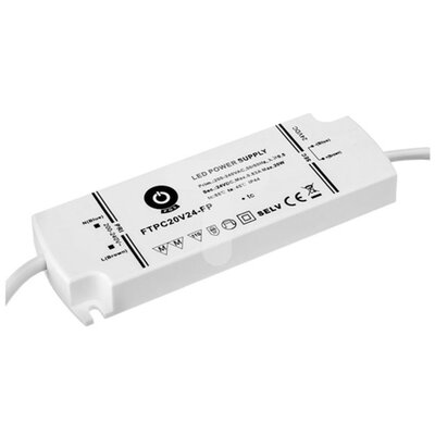 POS POWER FTPC20V24-FP 24V/0.83A 20W IP44 habálló LED tápegység