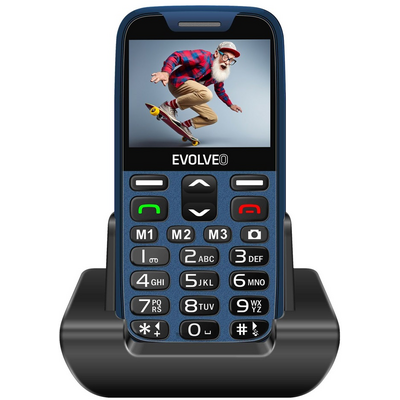 Evolveo EasyPhone XR EP601 2,3" kék mobiltelefon