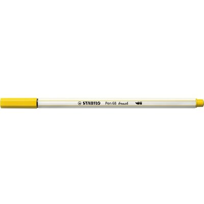 Stabilo Pen 68 brush sárga ecsetfilc