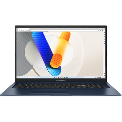 Asus Vivobook X1704ZA-AU355W 17,3"/Intel Core i3-1215U/8GB/512GB/Int.VGA/Win11/kék laptop