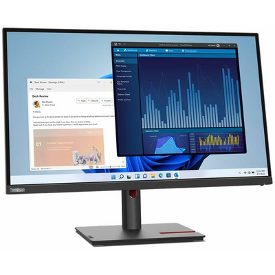 LENOVO Monitor ThinkVision T27p-30; 27" UHD 3840x2160 IPS, 16:9, 1300:1, 350cd/m2, 4ms, HDMI, DP, USB Type-C