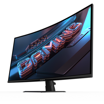 GIGABYTE Ívelt VA LED Monitor 31.5" GS32QC 2560x1440 2xHDMI/Displayport