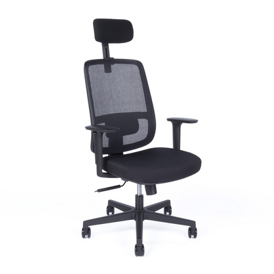 Office Pro CANTO SP 1111 fekete fejtámlás irodai forgószék