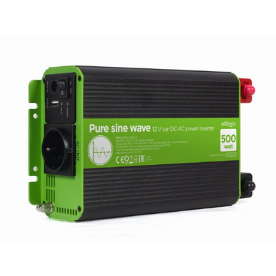 Gembird Energenie 12V Pure sine Wave Car DC-AC Power 500W