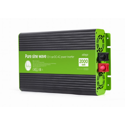 Gembird Energenie 12V Pure sine Wave Car DC-AC Power 2000W