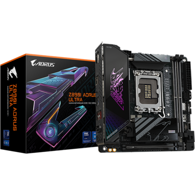 GIGABYTE Alaplap S1851 Z890I AORUS ULTRA INTEL Z890, mini-ITX