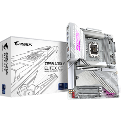 GIGABYTE Alaplap S1851 Z890 AORUS ELITE X ICE INTEL Z890, ATX