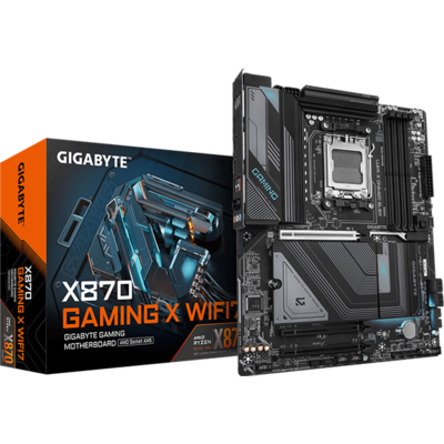 GIGABYTE Alaplap AM5 X870 GAMING X WIFI7 AMD X870, ATX