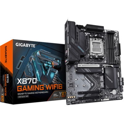 GIGABYTE Alaplap AM5 X870 GAMING WIFI6 AMD X870, ATX