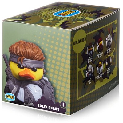 NUMSKULL Tubbz Boxed - Metal Gear Solid "Solid Snake" Gumikacsa