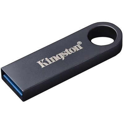 KINGSTON Pendrive 64GB, DT SE9 G3 220MB/s fém USB 3.2 Gen 1 Dark Nickel