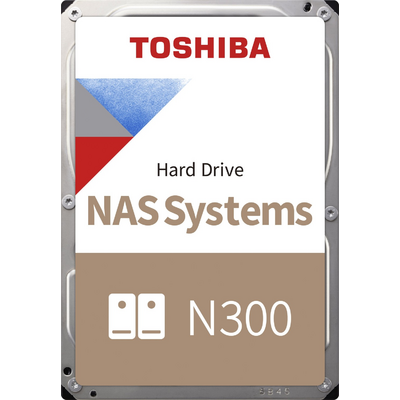 Toshiba N300 NAS HARD DRIVE 16TB BULK 3.5 SATA 7200 RPM 512MB CMR