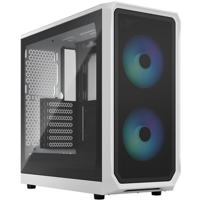 Fractal Design Focus 2 RGB fehér (táp nélküli) ablakos ATX ház