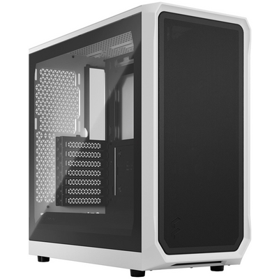 Fractal Design Focus 2 fehér (táp nélküli) ablakos ATX ház