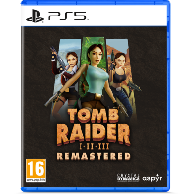 Tomb Raider I-III Remastered Starring Lara Croft PS5 játékszoftver