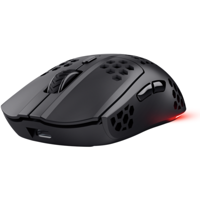 Trust 25307 GXT 929 Helox vezeték nélküli fekete gamer egér