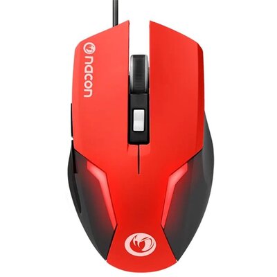 Nacon 2809104 GM-105 piros gamer egér