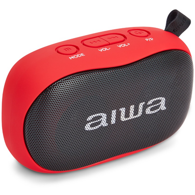 Aiwa BS-110RD piros hordozható Blutooth hangszóró