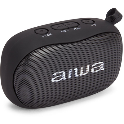 Aiwa BS-110BK fekete hordozható Blutooth hangszóró