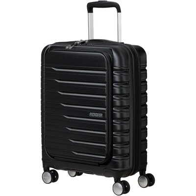 American Tourister FLASHLINE Spin. 55/20 Frontloader fekete kabinbőrönd