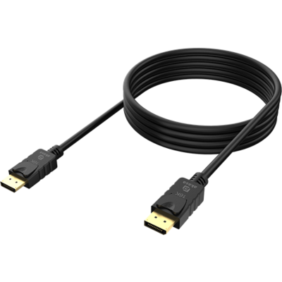 Akasa 16K DisplayPort kábel - 2m - AK-CBDP27-20BK