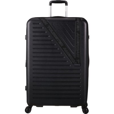 American Tourister DYNABELT Spinner 77/28 Exp Tsa fekete bőrönd