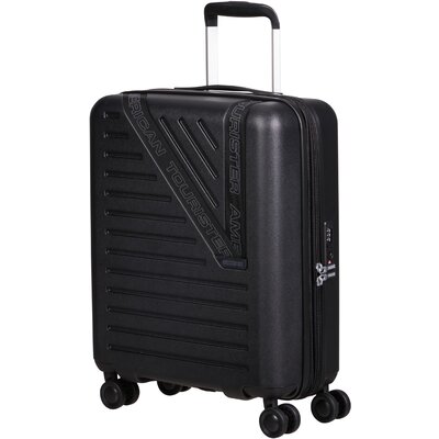 American Tourister DYNABELT Spinner 55/20 Exp Tsa fekete kabinbőrönd