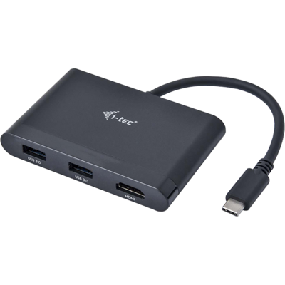 i-tec I-TEC USB-C TRAVEL ADAPTER HDMI USB-C PD 2XUSB 3.0 TB3 COMP.