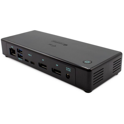 i-tec I-TEC THUNDERBOLT3 2X LCD DOCK USB-C COMPATIBLE DP 1.4 PD 85W