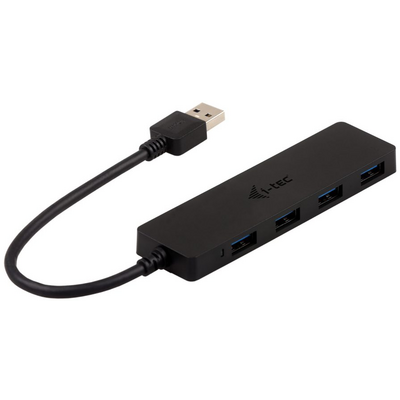 i-tec I-TEC USB 3.0 SLIM 4-PORT HUB PASSIVE - NO PSU 2.0/1.1 COMP.