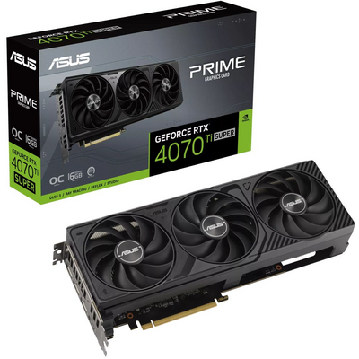 ASUS PRIME RTX 4070 TI SUPER OC 16GB GAMING GDDR6X PCIe videókártya