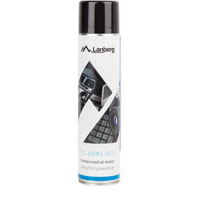 Lanberg Sűrített levegő spray (600 ml)