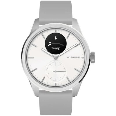 Withings HWA10-model 5 ScanWatch 2 42mm fehér okosóra