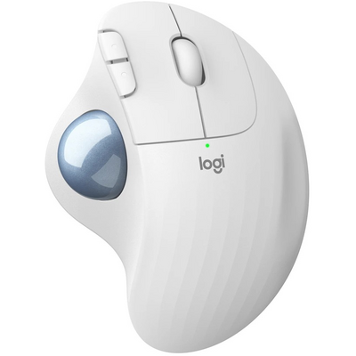 Logitech Ergo M575s vezeték nélküli fehér Trackball egér