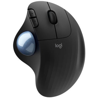 Logitech Ergo M575 vezeték nélküli fekete Trackball egér