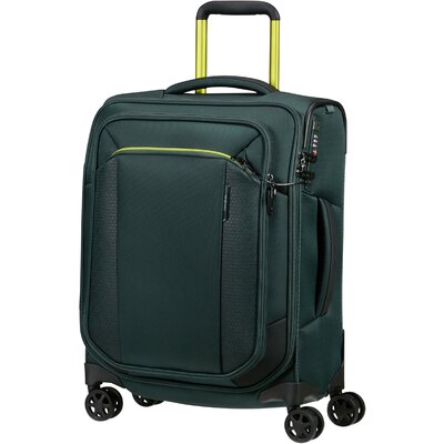 Samsonite RESPARK Spinner 55/20 Strict sötét zöld 15.6" kabinbőrönd