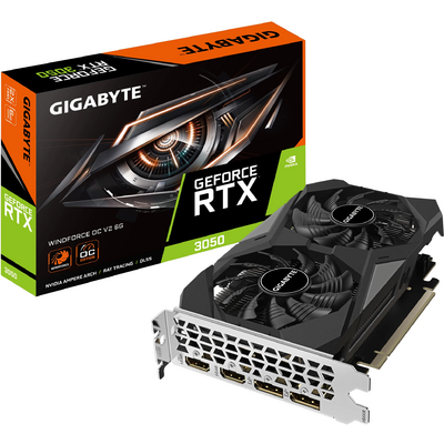 GIGABYTE Videokártya PCI-Ex16x nVIDIA RTX 3050 6GB DDR6 OC