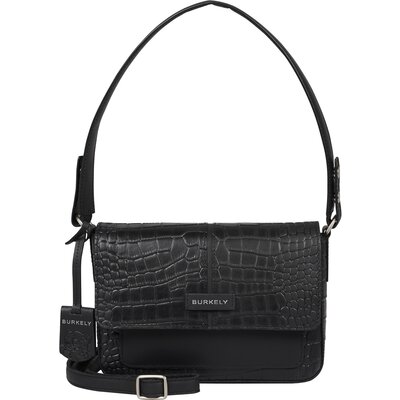 BURKELY COOL COLBIE SHOULDER SATCHEL valódi bőr női válltáska fekete