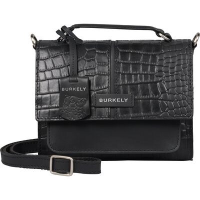 BURKELY COOL COLBIE CITYBAG SMALL valódi bőr női válltáska fekete