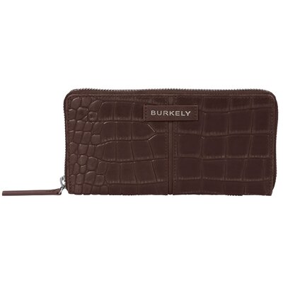 BURKELY COOL COLBIE LARGE ZIP AROUND WALLET valódi bőr pénztárca barna