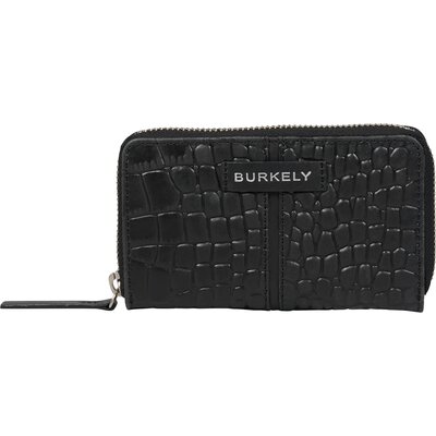 BURKELY COOL COLBIE MEDIUM ZIP AROUND WALLET valódi bőr pénztárca fekete