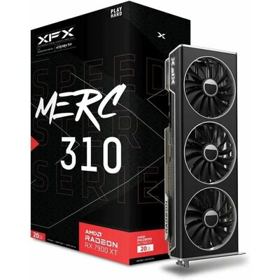 XFX Speedster MERC 310 RX 7900 XT AMD 20GB GDDR6 320bit PCIe videókártya