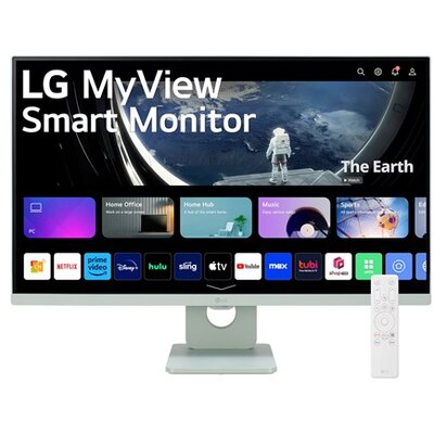 LG Smart IPS monitor 31.5" 32SR50F-G, 1920x1080, 16:9, 250cd/m2, 8ms, 2xHDMI/2xUSB/Bluetooth/AirPlay, hangszóró