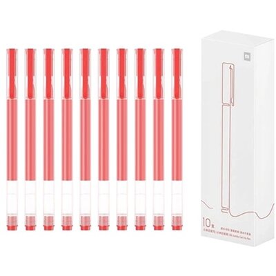 Xiaomi High-capacity BHR8863GL 10-es csomag 0,5mm piros zselés toll