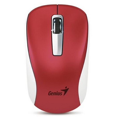 Genius NX-7010 BlueEye vezeték nélküli fehér-piros egér