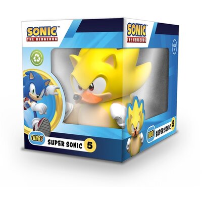 NUMSKULL Tubbz Boxed - Sonic "Super Sonic" Gumikacsa