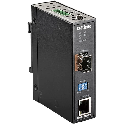 D-Link INDUSTRIAL MEDIA CONVERTER SFP SFP - 1G ETHERNET