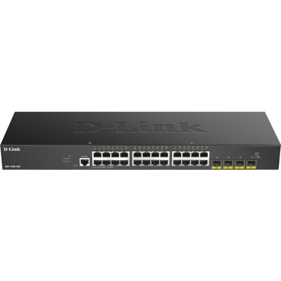 D-Link D-LINK SWITCH 24-PORT GIGABIT SMART WITH 4X10G SFP+ INTERFACE