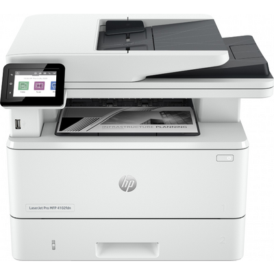 HP Lézer MFP NY/M/S/F LJ Pro 4102fdn, fekete, 512MB, USB/Háló, A4 40lap/perc FF, 1200x1200, DSDF