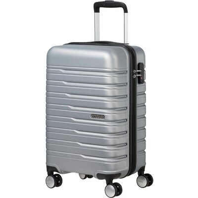 American Tourister FLASHLINE Spin. 55/20 Length 35 Cm ezüst kabinbőrönd 15.6"